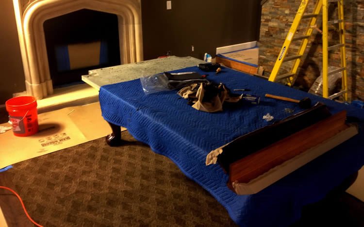 Level Best Billiards Pool Table Setup