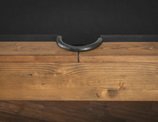 Harvest Finish Side Rail with Drop Pockets