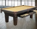 The Duke in Traditional Mahogany with Side Accessory Drawer