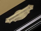 Traditional Mahogany Finish Rail with C. L. Bailey name plate