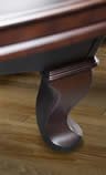 Classic Queen Anne Legs in Warm Chestnut Finish