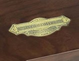 Warm Chestnut Finish Rail with C. L. Bailey name plate