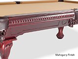 Side View Mahogany Finish