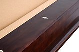 Espresso Finished Rails