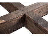 Solid Wood Cross Beams