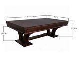Kariba Pool Table Dimensions