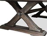 Kariba Charcoal-Brown Solid Wood Construction