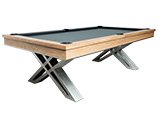 Pierce Pool Table in Oak Finish