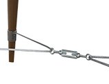 Turnbuckle with Cable Set