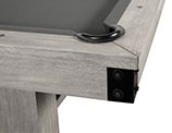 Silverton Pool Table with Leather Drop Pockets
