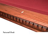 Natural Teak Rails