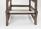 Carmel King Spectator Chair with Kick Plate