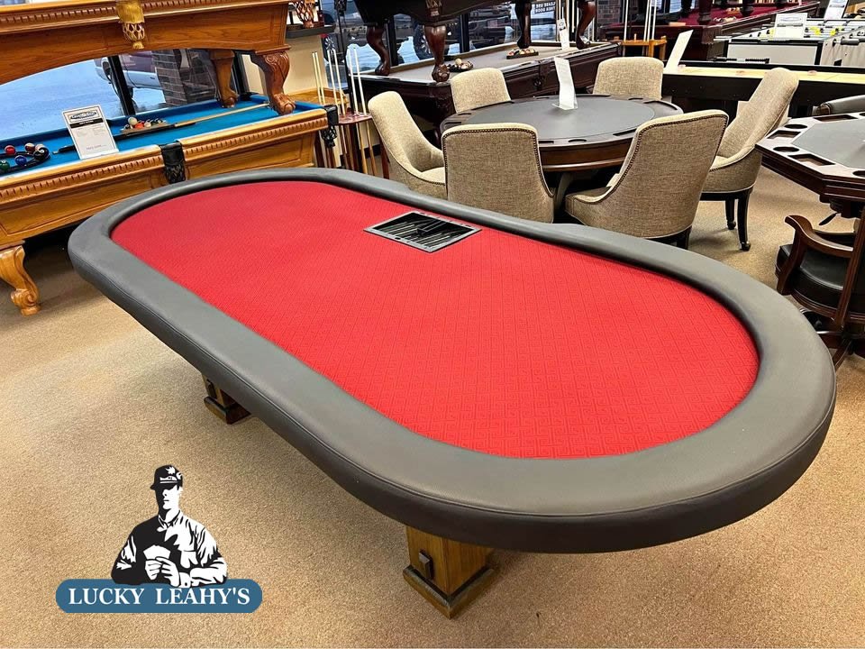 Custom 9ft Lucky Leahy’s Poker Tables