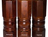 Pick Your Finish in Mahogany, Chestnut or Espresso