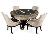 Vienna Poker Table with Chairs