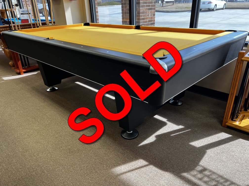 8ft Black Diamond Pool Table